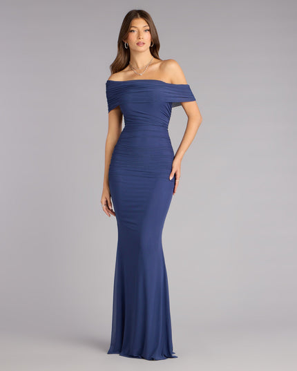 Windsor Ashlynn Off-Shoulder Mermaid Women's Formal Dress