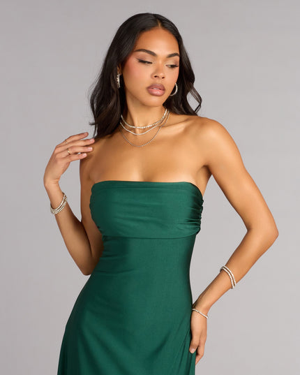 Windsor Ally Strapless A-Line Formal Women's Dress
