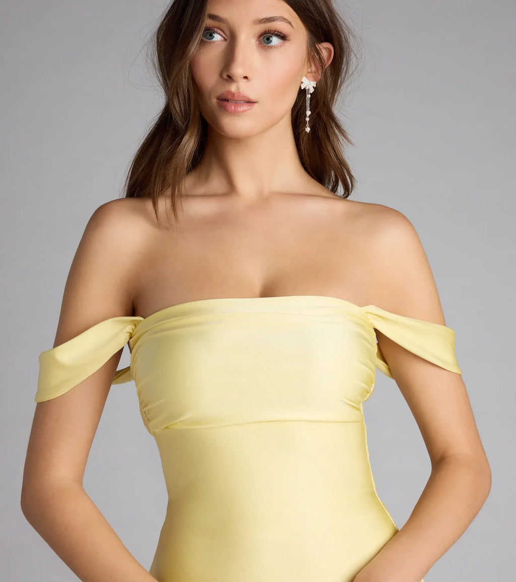 Windsor Classics Lover Women's Satin A-Line Mini Dress