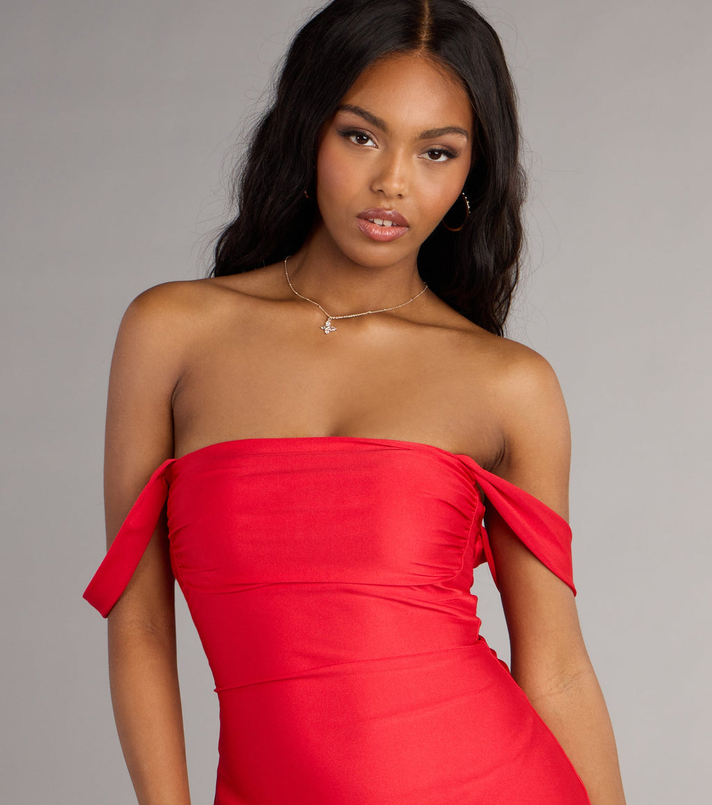 Windsor Classics Lover Women's Satin A-Line Mini Dress
