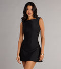 Windsor Chic Obsession Women's Sleeveless A-Line Mini Dress