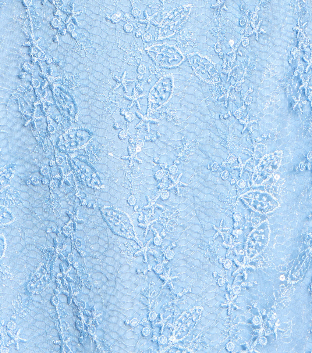 Windsor Forget Me Not Women's Sequin Lace Mini Dress