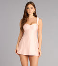 Windsor Cute Crush Women's Knit A-Line Mini Dress