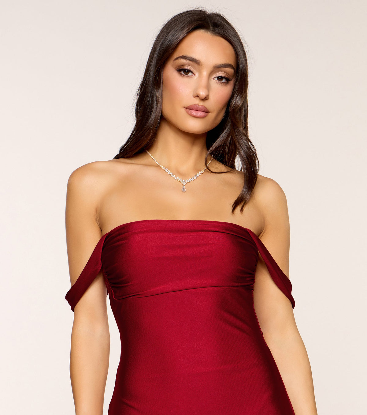 Windsor Classics Lover Women's Satin A-Line Mini Dress
