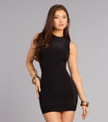 Windsor Chic Moments Women's Bodycon Mini Dress
