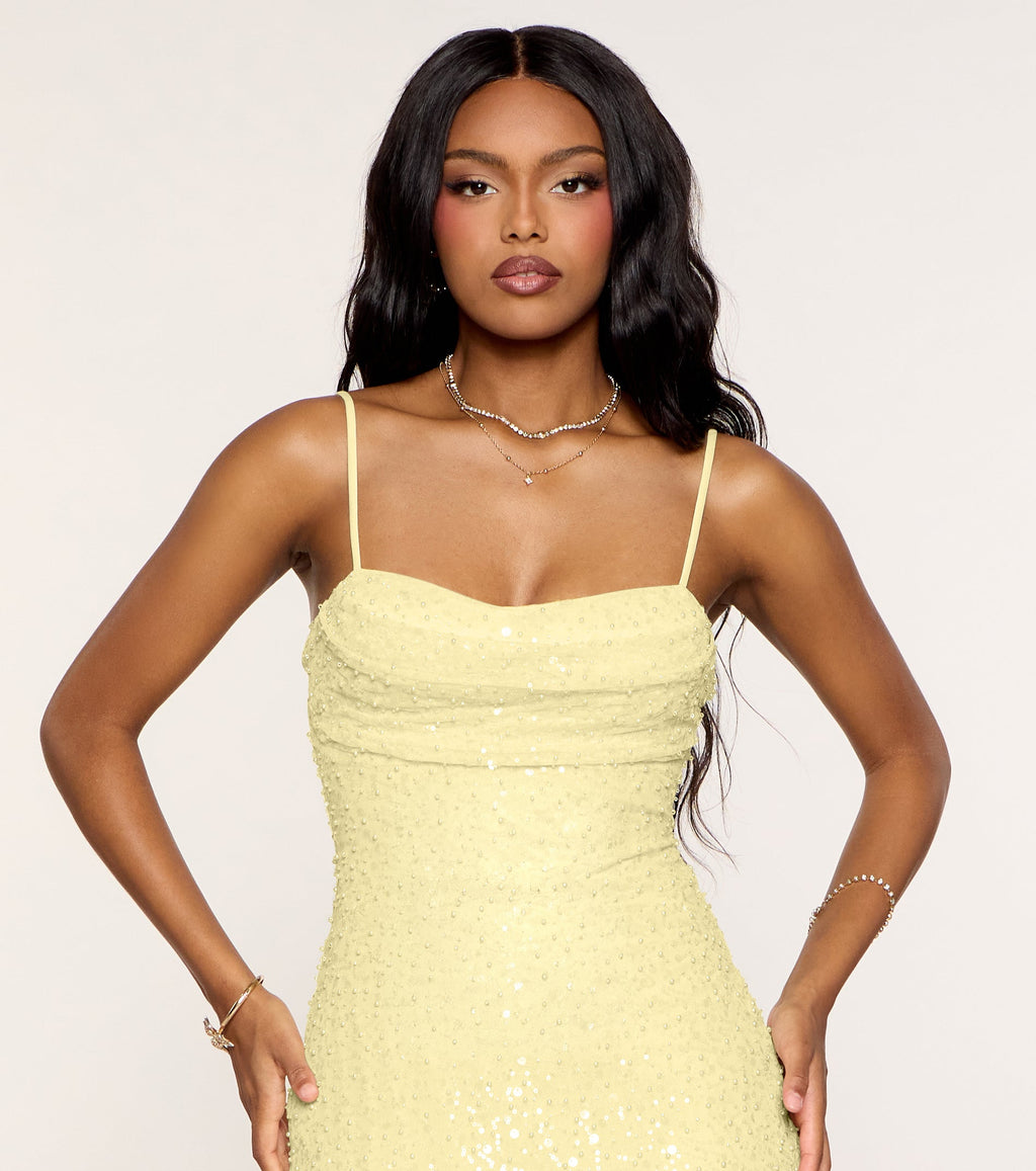 Windsor After Party Sparkle Women's Sequin Mini Dress
