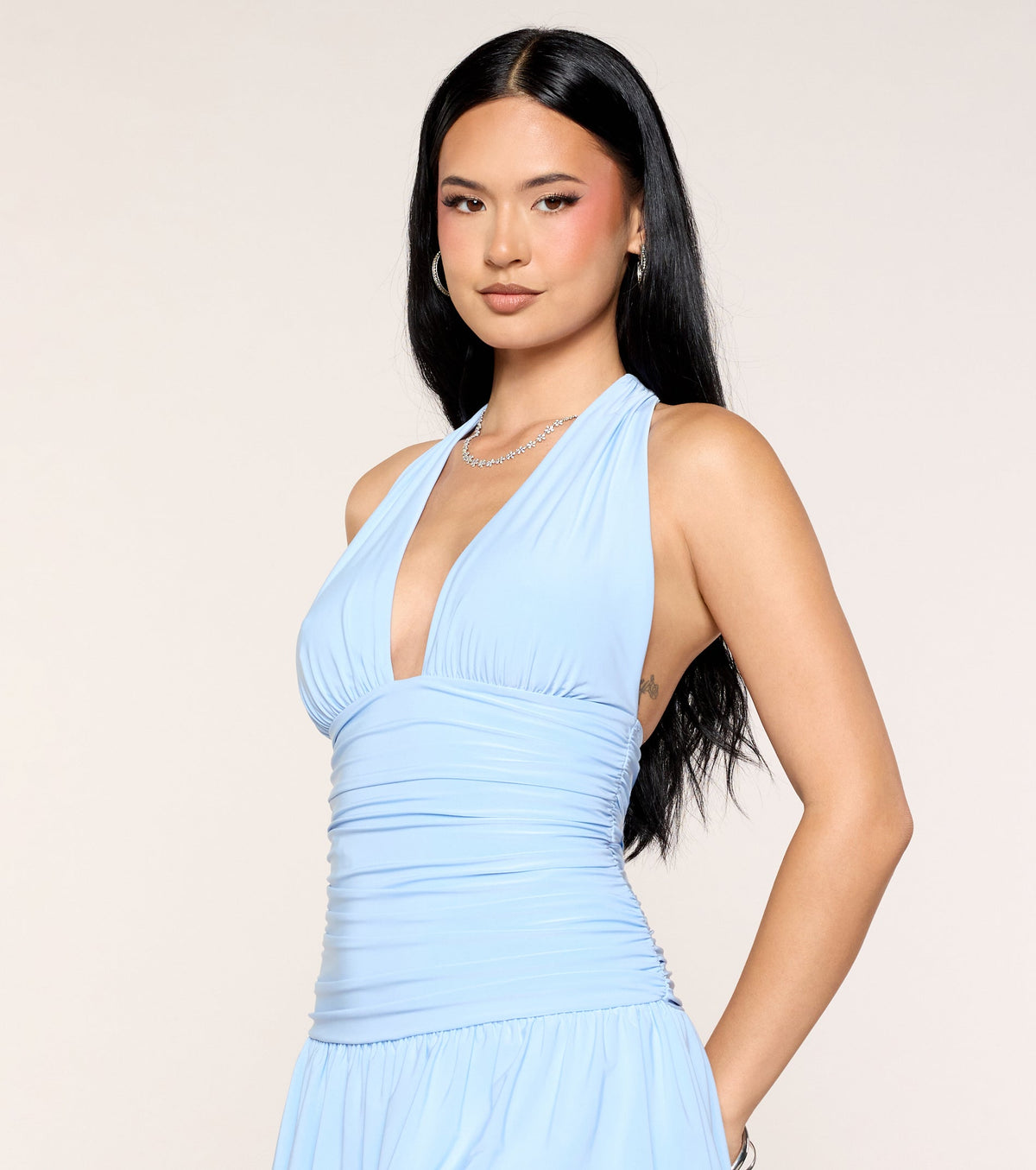 Windsor Extra Flirty Women's Ruffle Mini Dress