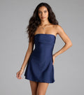Windsor So Your Vibe Women's Strapless A-Line Mini Dress