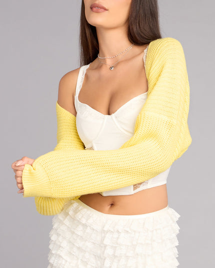 Windsor Sweet And Cozy Women's Knit Sweater Bolero