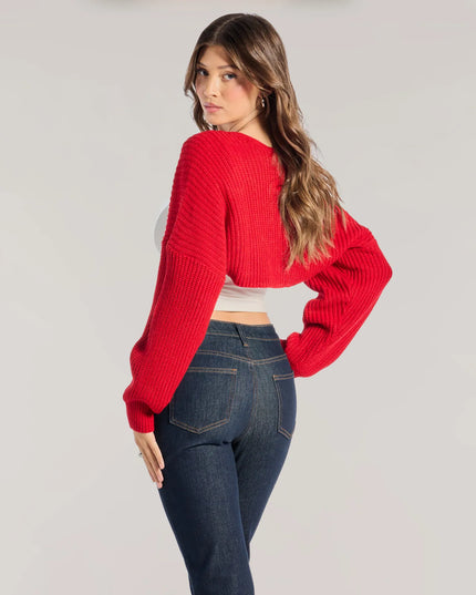 Windsor Sweet And Cozy Women's Knit Sweater Bolero