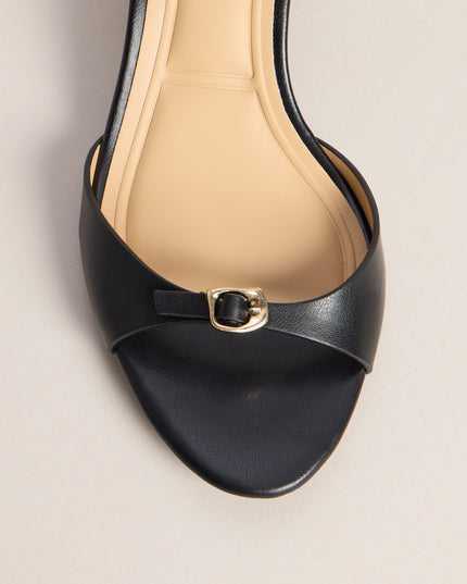 Windsor Sleek Little Buckle Kitten Women's Heels