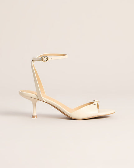 Windsor Sleek Little Buckle Kitten Women's Heels