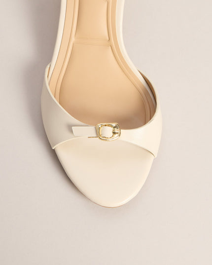 Windsor Sleek Little Buckle Kitten Women's Heels