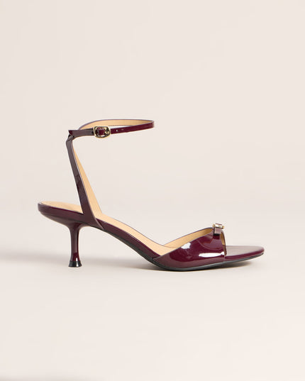 Windsor Sleek Little Buckle Kitten Women's Heels