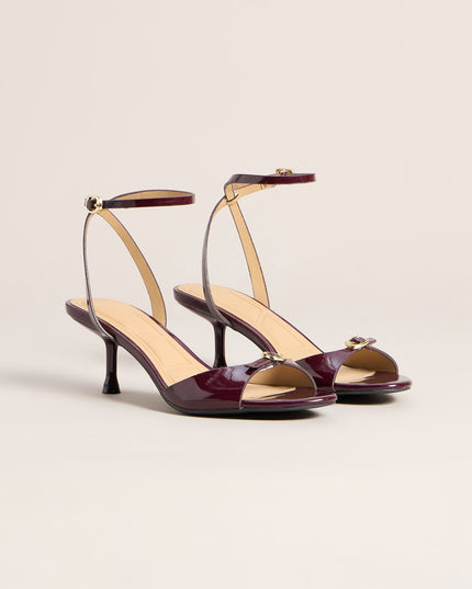 Windsor Sleek Little Buckle Kitten Women's Heels