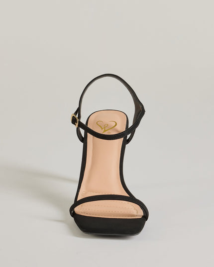 Windsor Style Pop Square Toe Women's Stiletto Heels