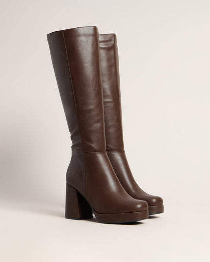 Windsor High Step Women's Platform Knee High Boots