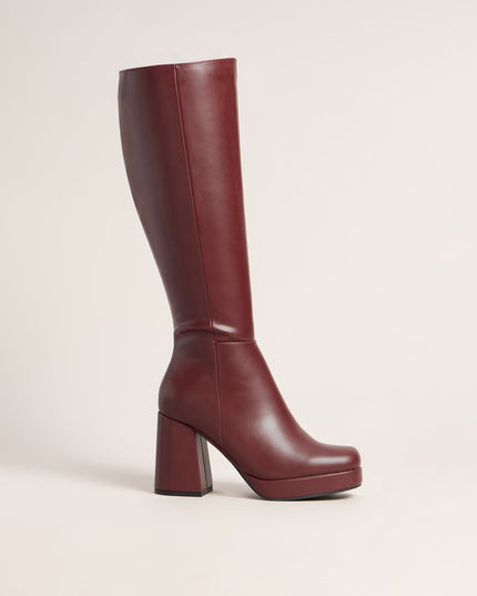 Windsor High Step Women's Platform Knee High Boots