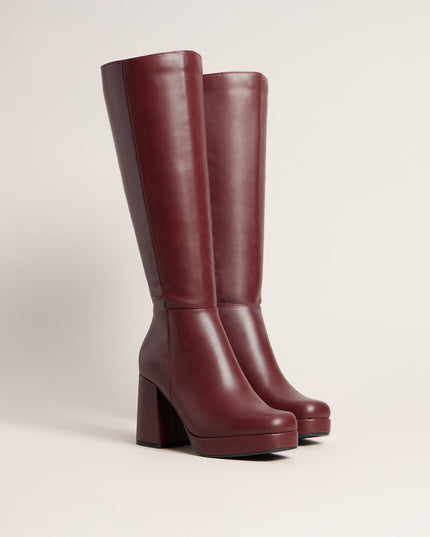 Windsor High Step Women's Platform Knee High Boots